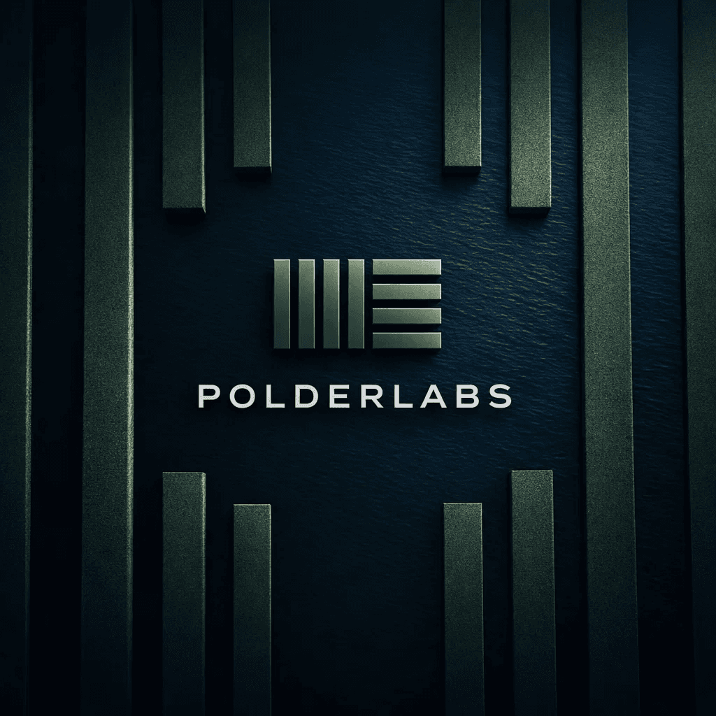 PolderLabs beeldmerk als visual voor Polder Fleet Manager